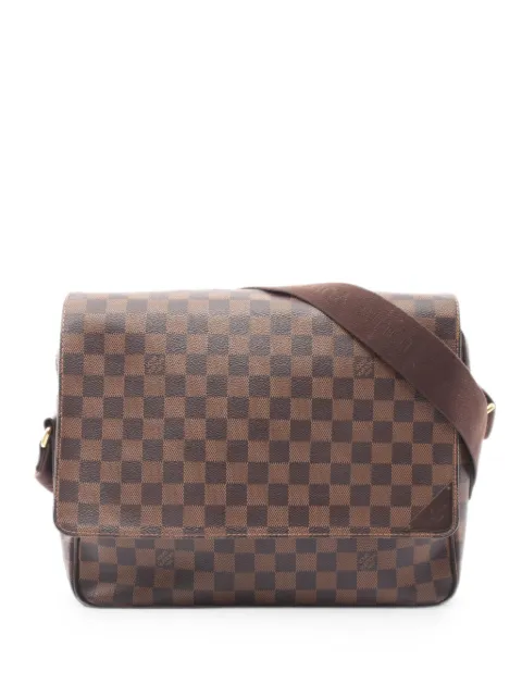 Louis Vuitton Pre-Owned 2012 MM Shelton Damier Ebène shoulder bag Brown 1079217MI2102