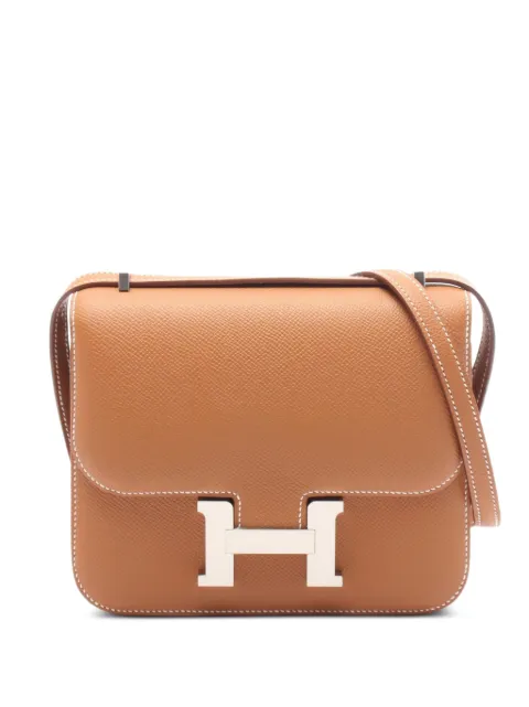 Hermès Pre-Owned 2025 Constance 3 mini shoulder bag Brown 1078756K