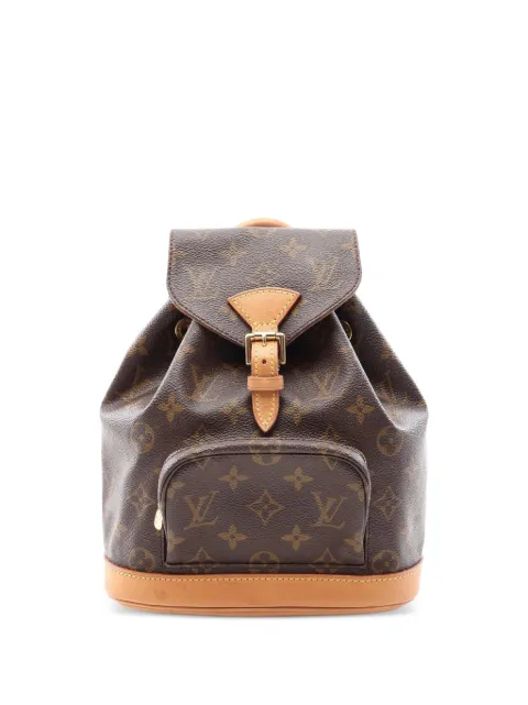 Louis Vuitton Pre-Owned 2000 mini Monogram Montsouris backpack Brown 1079237SP0060