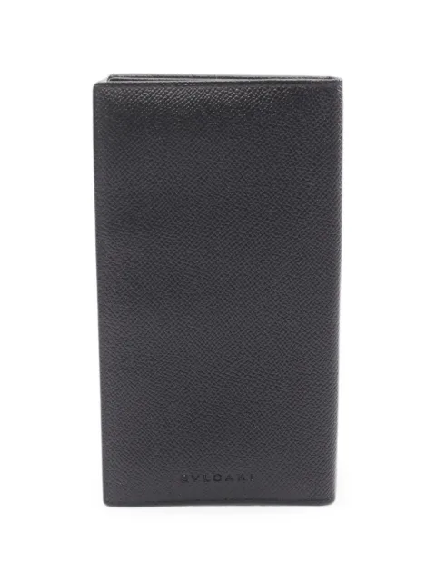 Bvlgari Pre-Owned 2010s Classico bi-fold wallet Black 1079998