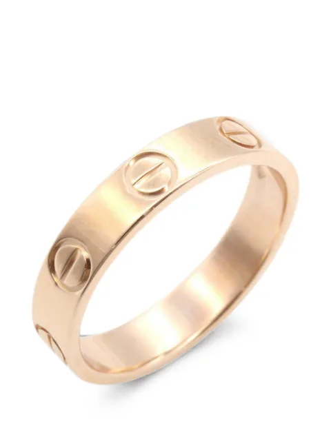 Cartier 2010s mini Love ring Pink 1077494GFY546