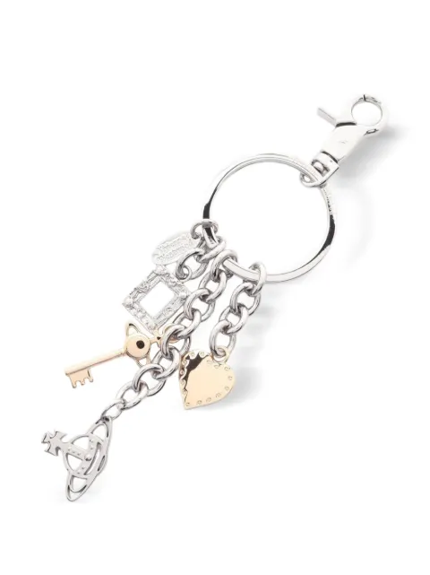 Vivienne Westwood Pre-Owned Orb keyring Silver 1076892