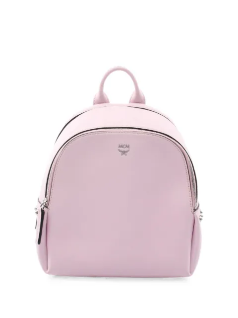 MCM Pre-Owned 2010s studded leather backpack Pink 1079223