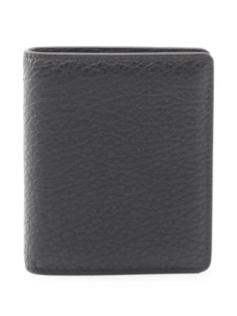 Maison Martin Margiela Pre-Owned 2020s Four-Stitch bifold wallet Black 1079006