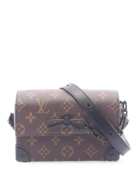 Louis Vuitton Pre-Owned 2021s Steamer Monogram Macassar mini shoulder bag Brown 1077105