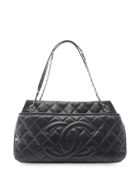 CHANEL Pre-Owned 2013-2014 Matelassé shoulder bag Black 108029518108399