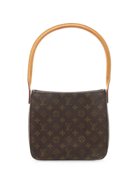 Louis Vuitton Pre-Owned 2002 Looping MM Monogram shoulder bag Brown 1079919FL0052