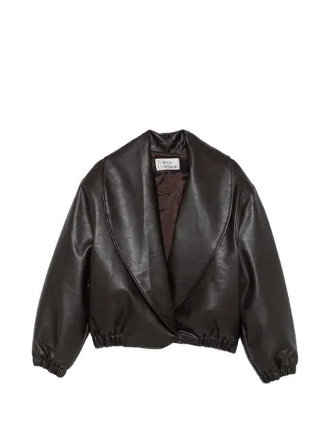 SOURCE UNKNOWN Eleni bomber jacket Brown SUWF62JK13SBR