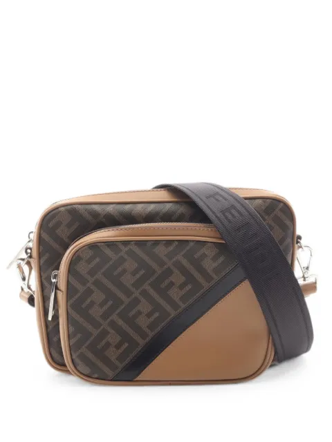 Fendi Pre-Owned 2010s Zucca camera bag Brown 1078002
