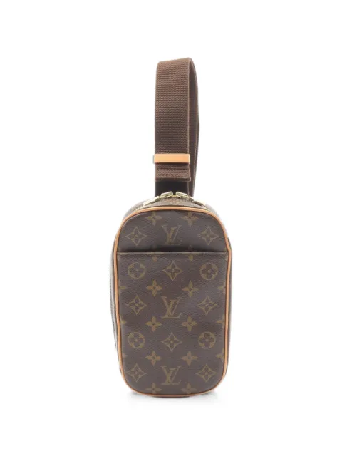 Louis Vuitton Pre-Owned 2005 Monogram Pochette Ganju belt bag Brown 1077578CA0015