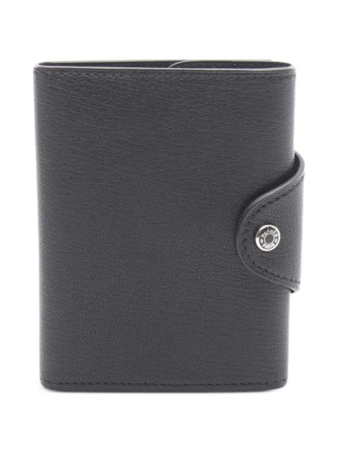 Hermès Pre-Owned 2024 Iliad Chèvre Shamkira coin purse Black 1077048W