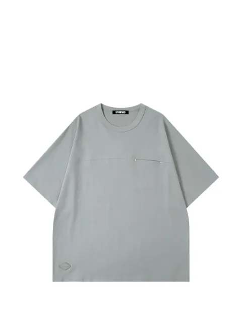 Spoonyard carabiner-detail T-shirt Grey KT111