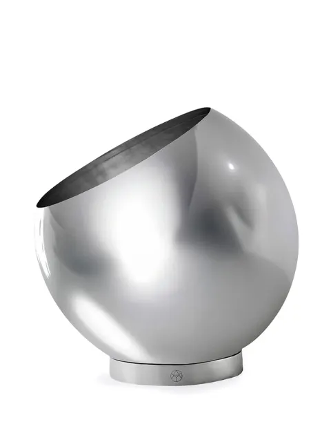 AYTM Globe oblique-cut flowerpot Silver 504670004012