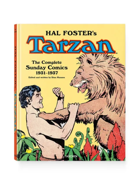 TASCHEN Hal Foster’s Tarzan The Complete Sunday Comics 1931–1937 book Yellow 9783754402641