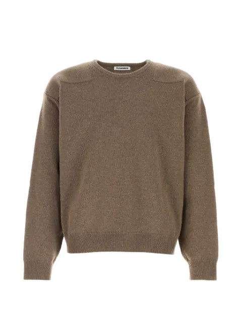 Jil Sander crew-neck sweater Brown J22GP0294J14851