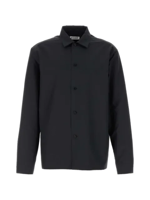 Jil Sander long-sleeve shirt Black J22DL0395J74276