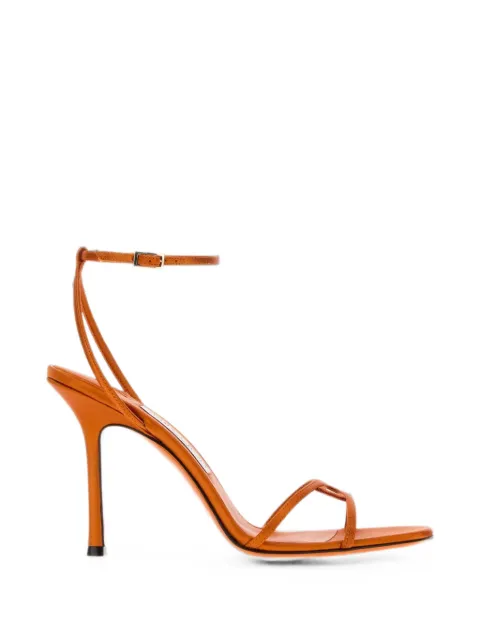 Jimmy Choo 1998 Leo sandals Orange 1998LEO100SAT