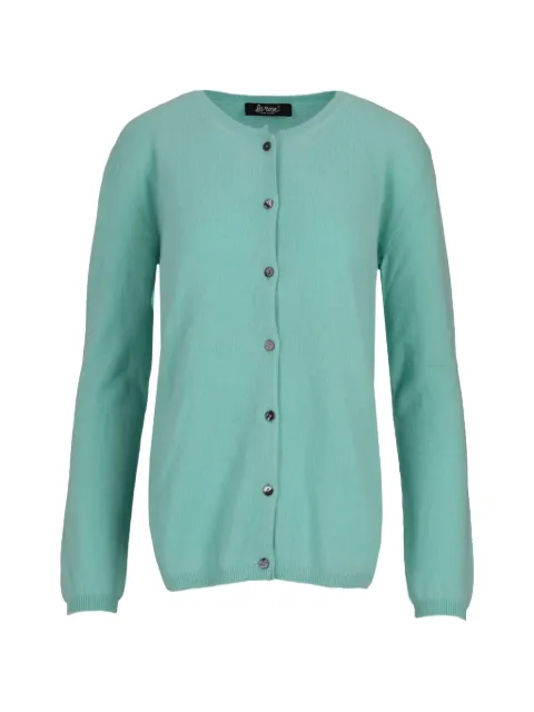 La-Rose button-fastening cardigan Green A151219T