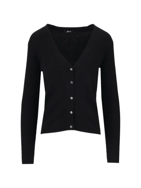 La-Rose V-neck cardigan Black A141137N