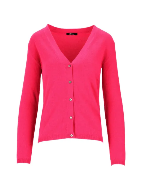 La-Rose V-neck button-up cardigan Pink A141137F