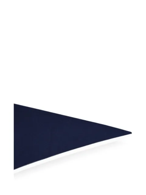 La-Rose triangular cashmere scarf Blue 37221726