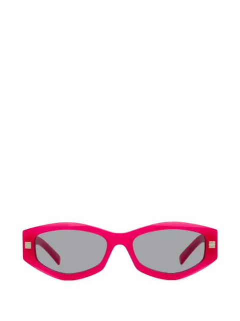 Givenchy Eyewear 4G geometric-frame sunglasses Pink GV40062I5475A