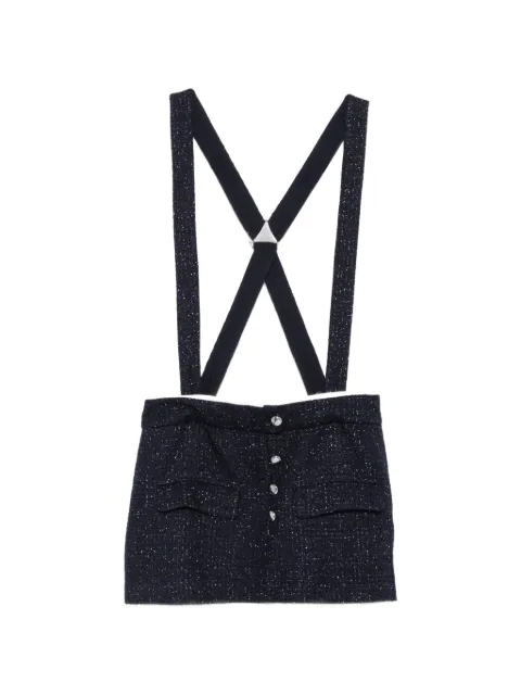 Maje button-embellished playsuit Blue MFPSH00815