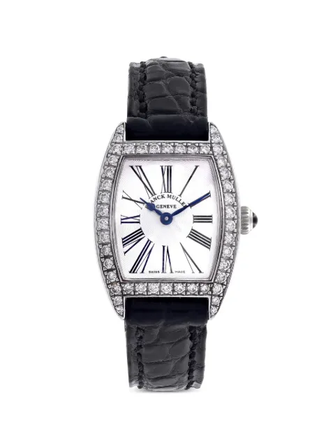 Franck Muller Curvex diamond 23mm watch White 2500QZDP