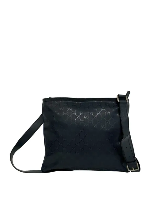 Gucci Pre-Owned 2000-2015 GG Imprime crossbody bag Blue XP0IXPOF6R0J03AA