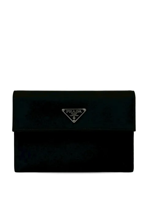 Prada Pre-Owned 2000-2013 Tessuto Wallet small wallets Black JFVG8IT5HMM1NUHX