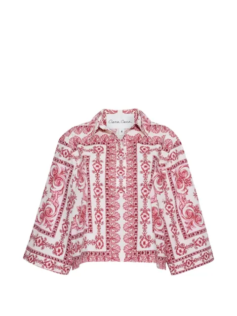Cara Cara Erica printed blouse Red 0003602