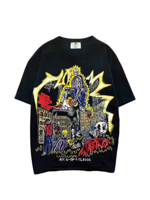 ERIC EMANUEL Warren Lotas graphic-print T-shirt Black EE911