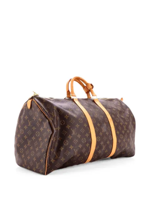 Louis Vuitton Pre-Owned Keepall Bag Monogram Canvas 55 travel bag Brown XP6SN43C6HBPBH23