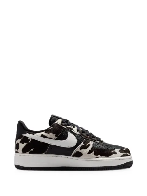 Nike Air Force 1 '07 cow-print sneakers Black IO0442