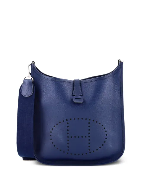 Hermès Pre-Owned Evelyne Bag Gen III Epsom PM crossbody bag Blue JHPCNAD9HZ6QJG4S