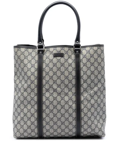Gucci Pre-Owned 2016-2026 GG Supreme Joy Vertical tote bag Neutrals IQ7VQ02C55B1M2W0
