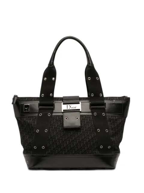 Christian Dior Pre-Owned 2002 Diorissimo Trotter Canvas Street Chic Columbus tote bag Black XF4ICCTO2BF4SPSV