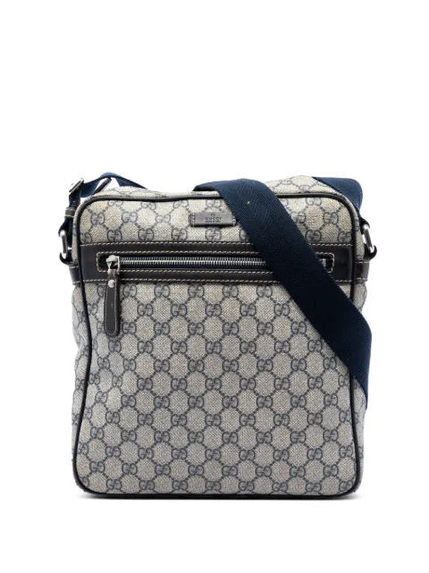 Gucci Pre-Owned 2016-2026 GG Supreme crossbody bag Neutrals 6XZ9GZ16C0ZQSRAI