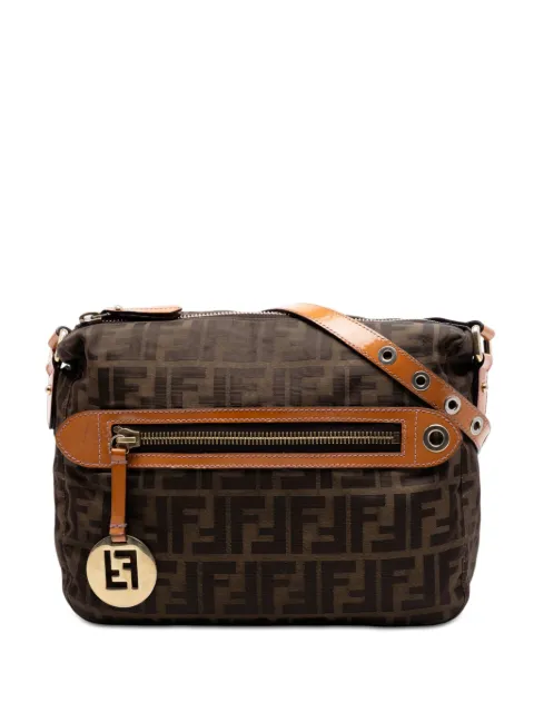Fendi Pre-Owned 2000-2010 Zucca Canvas crossbody bag Brown PPXDC16XMFUYECNF