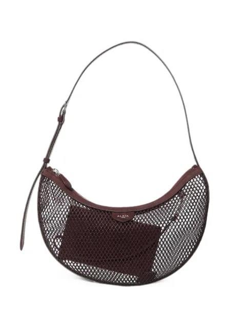 Alaïa One Piece mesh shoulder bag Red AA1S02731TK061