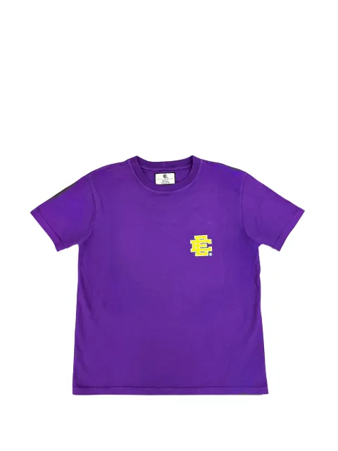 ERIC EMANUEL logo-print T-shirt Purple EE912