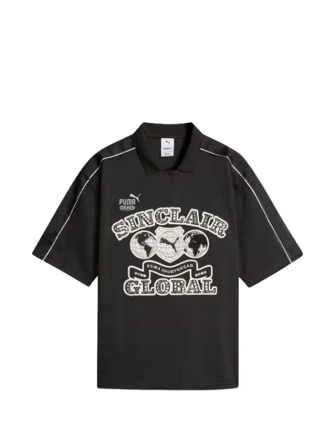 PUMA x Sinclair logo-print T-shirt Black 63758201