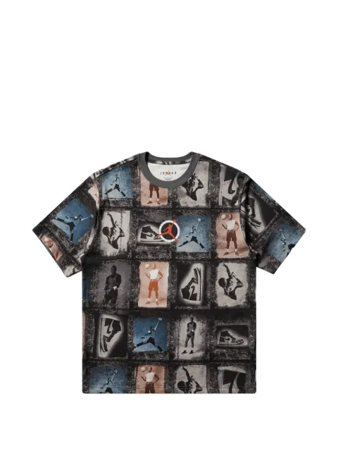 Jordan Flight Club printed cotton T-shirt Grey IF3114