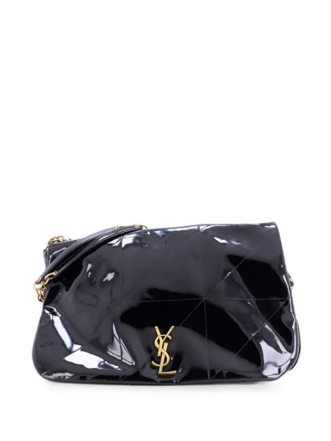 Saint Laurent Pre-Owned Jamie 4.3 Quilted Patent Large shoulder bag Black E37I90EAOI6LWUHJ