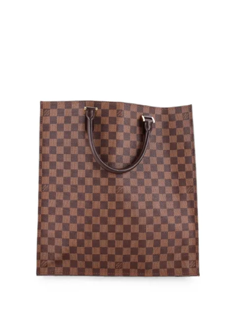 Louis Vuitton Pre-Owned Sac Plat Bag Damier tote bag Brown ACCUD52ABF8XSE8V