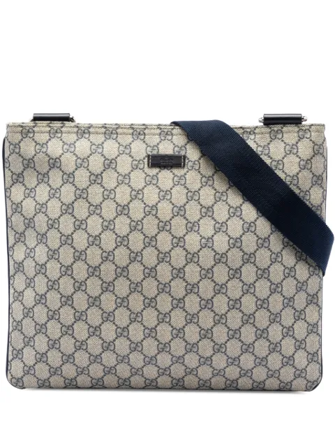 Gucci Pre-Owned 2016-2026 GG Supreme crossbody bag Neutrals LMJ866JP9DVUCEDM
