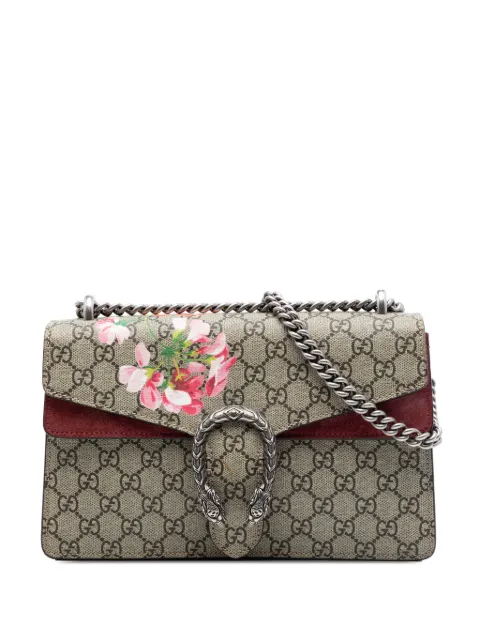 Gucci Pre-Owned 2016-2026 Medium GG Supreme Blooms Dionysus shoulder bag Red BSKZ2CGNVXUNJZA0