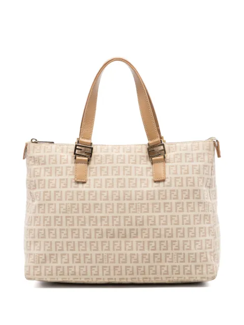 Fendi Pre-Owned 2000-2010 Zucchino Canvas tote bag Neutrals XCPJ6AILYCWP4J8I