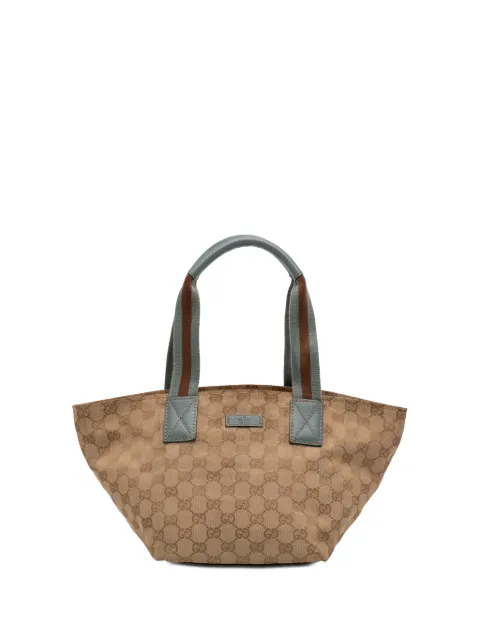 Gucci Pre-Owned 2000-2015 GG Canvas Web tote bag Neutrals AVN5OCJIK2N2EJB7