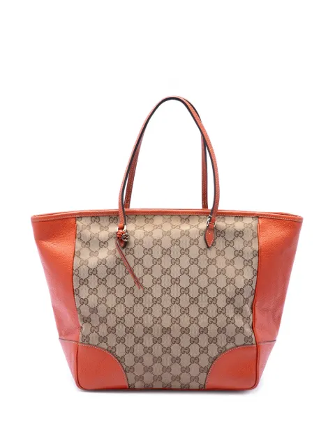 Gucci Pre-Owned 2016-2026 GG Canvas Bree tote bag Orange TPX79OAPQUPH8AM0